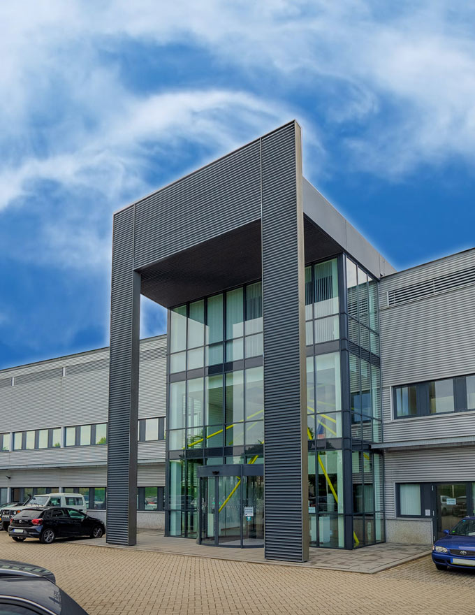 Batterie-Testzentrum - Eingang