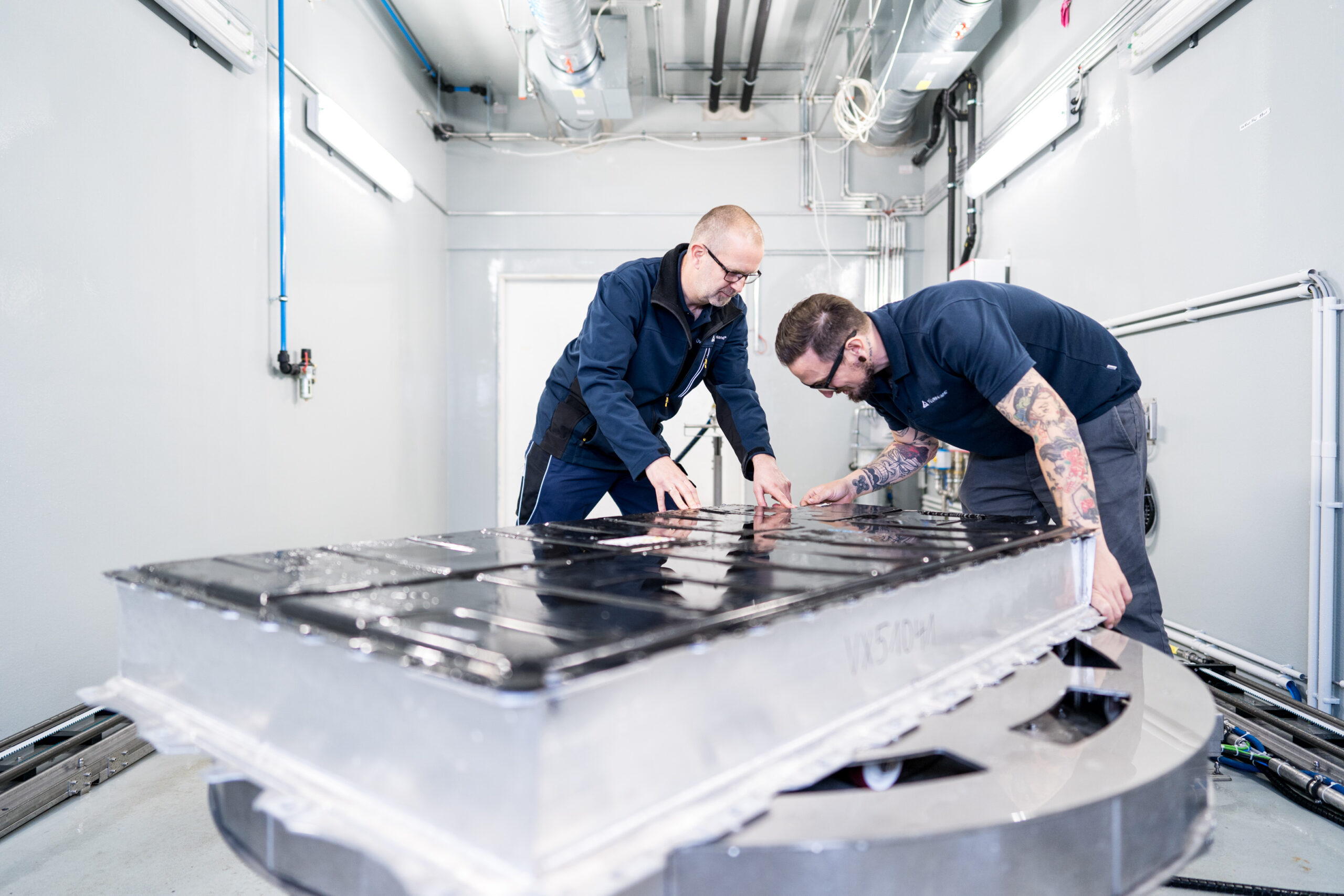 Batterie-Testzentrum - Eingang